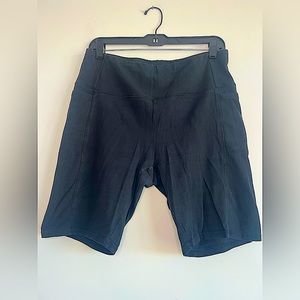 RBX Sport Biker Short w/ Pockets Black Size Large